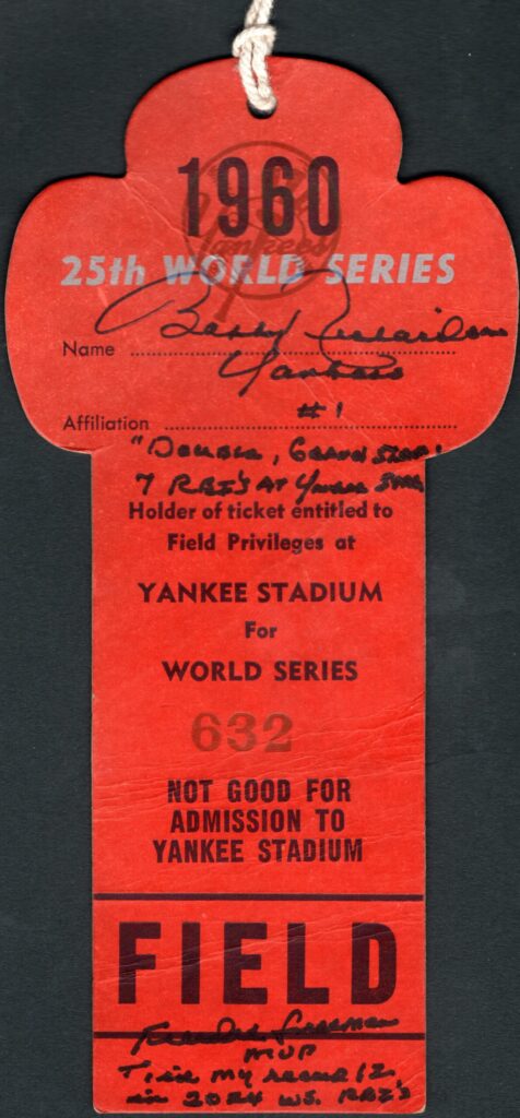 Freddie's 12 RBI in the 2024 World Series tied Bobby Richardson's 1960 record